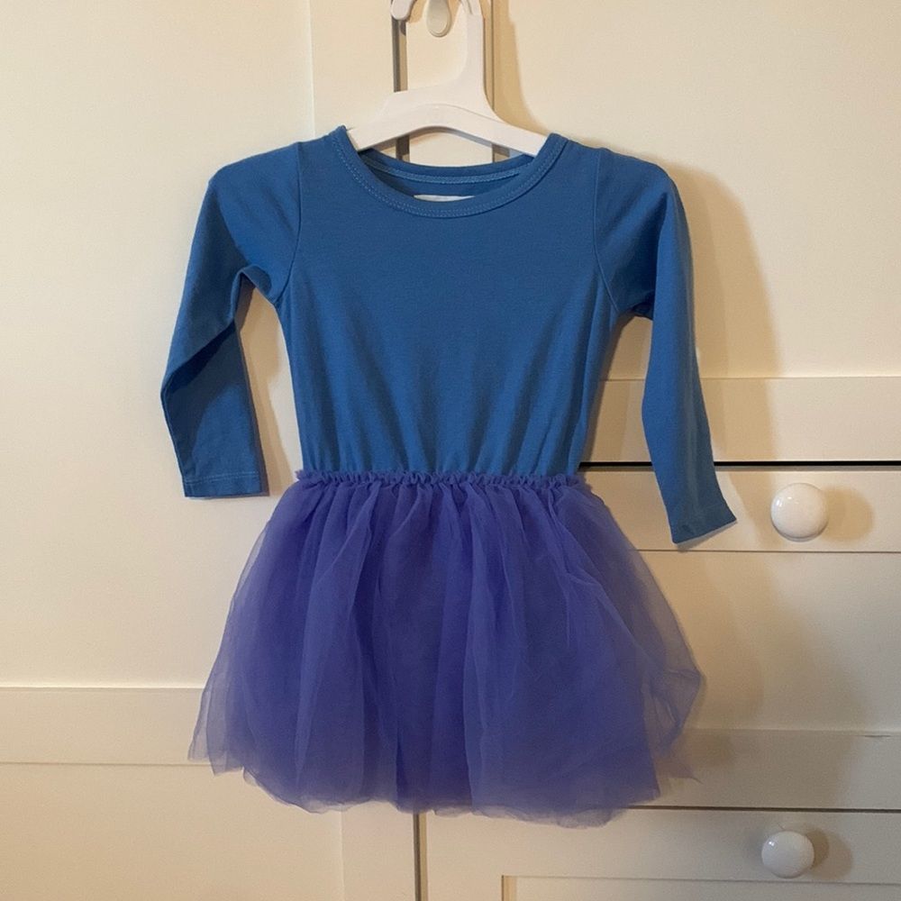 Sovereign Code Blue Long Sleeve Tulle Dress Size 12 Months